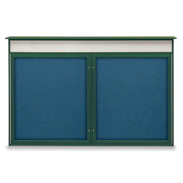Open Faced Traditional Corkboard, 96x48"